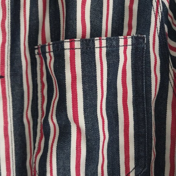 Pleasures Stripped Utility Denim Jacket - Picture 7 of 13